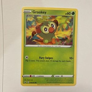 Pokémon card grookey
